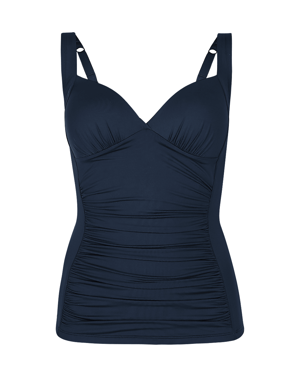 Non-Wired Plunge Tankini Top