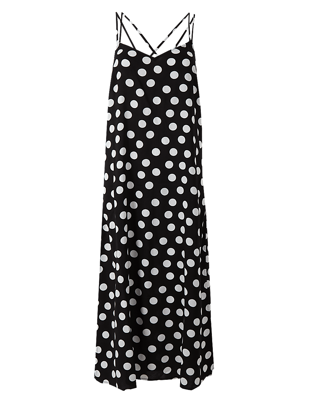 Spotted Slip Beach Dress