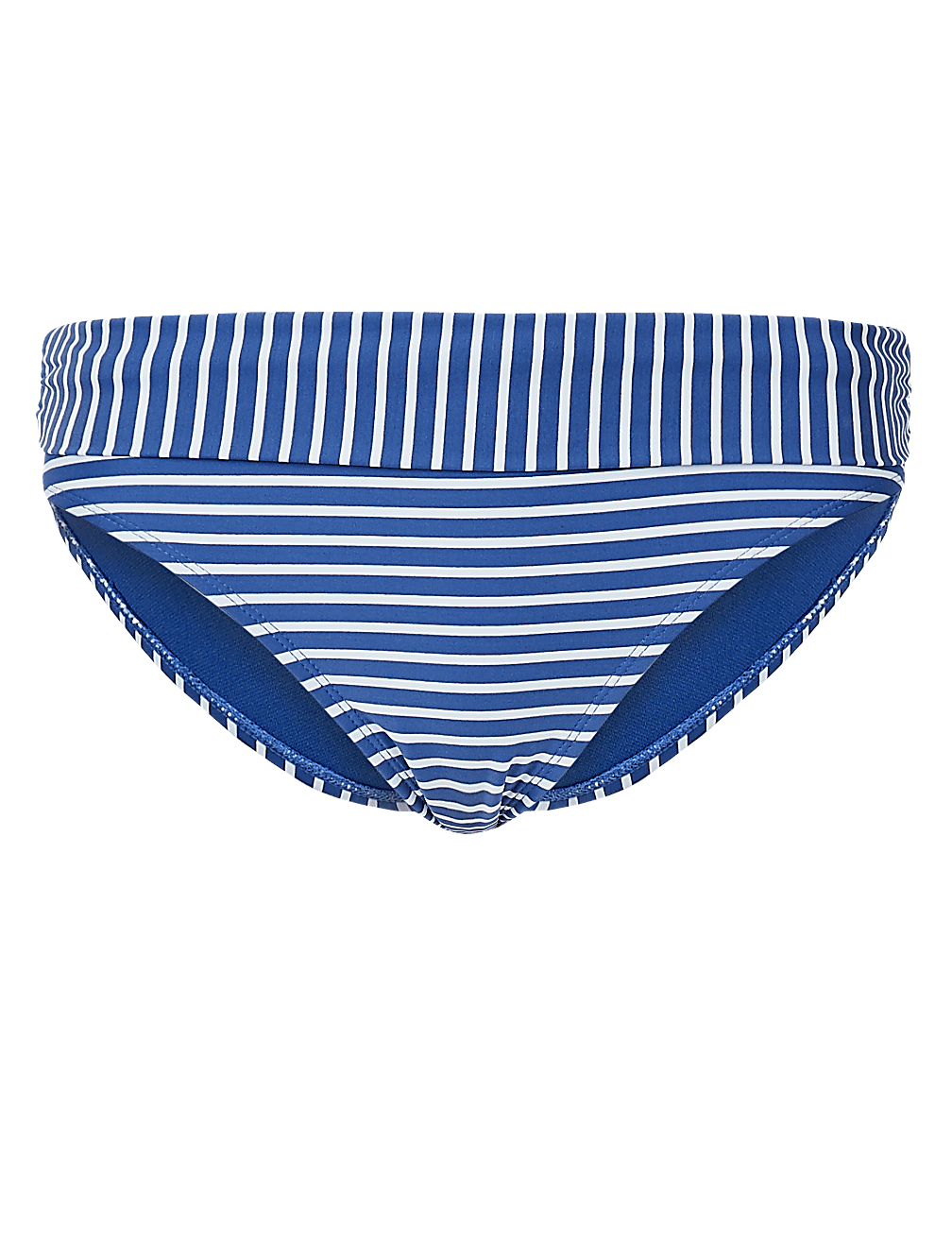 Striped Roll Top Bikini Bottoms