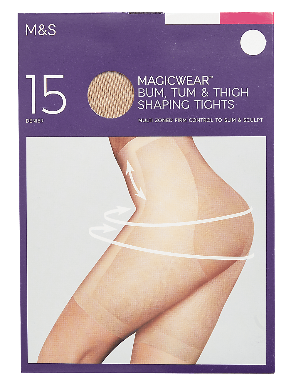 15 Denier Body Shaper Tights