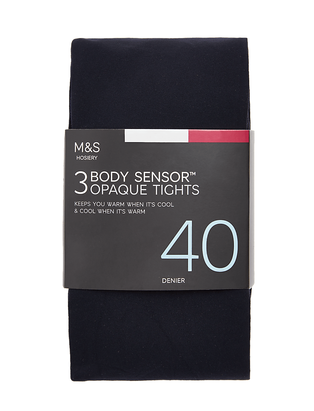 3pk 40 Denier Body Sensor™ Tights