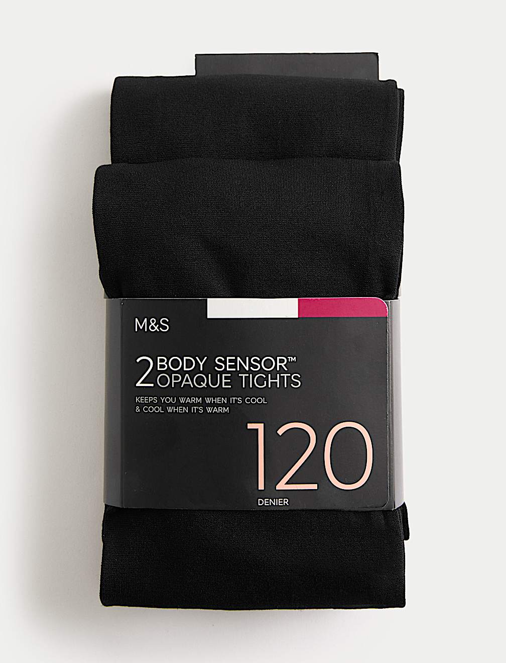 2pk 120 Denier Body Sensor&trade; Tights