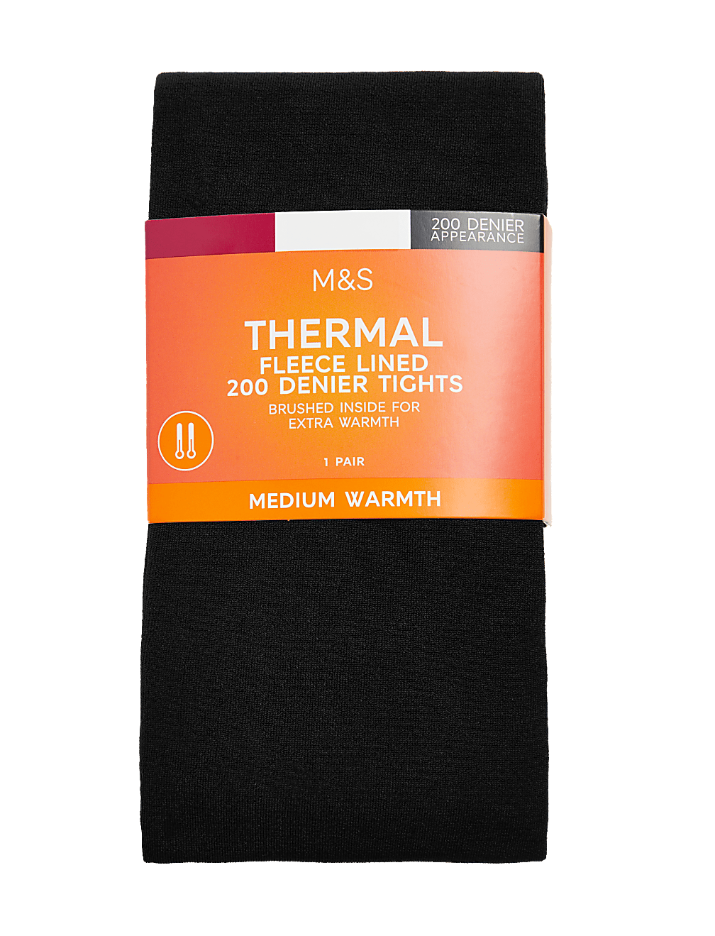 200 Denier Thermal Fleece Lined Tights