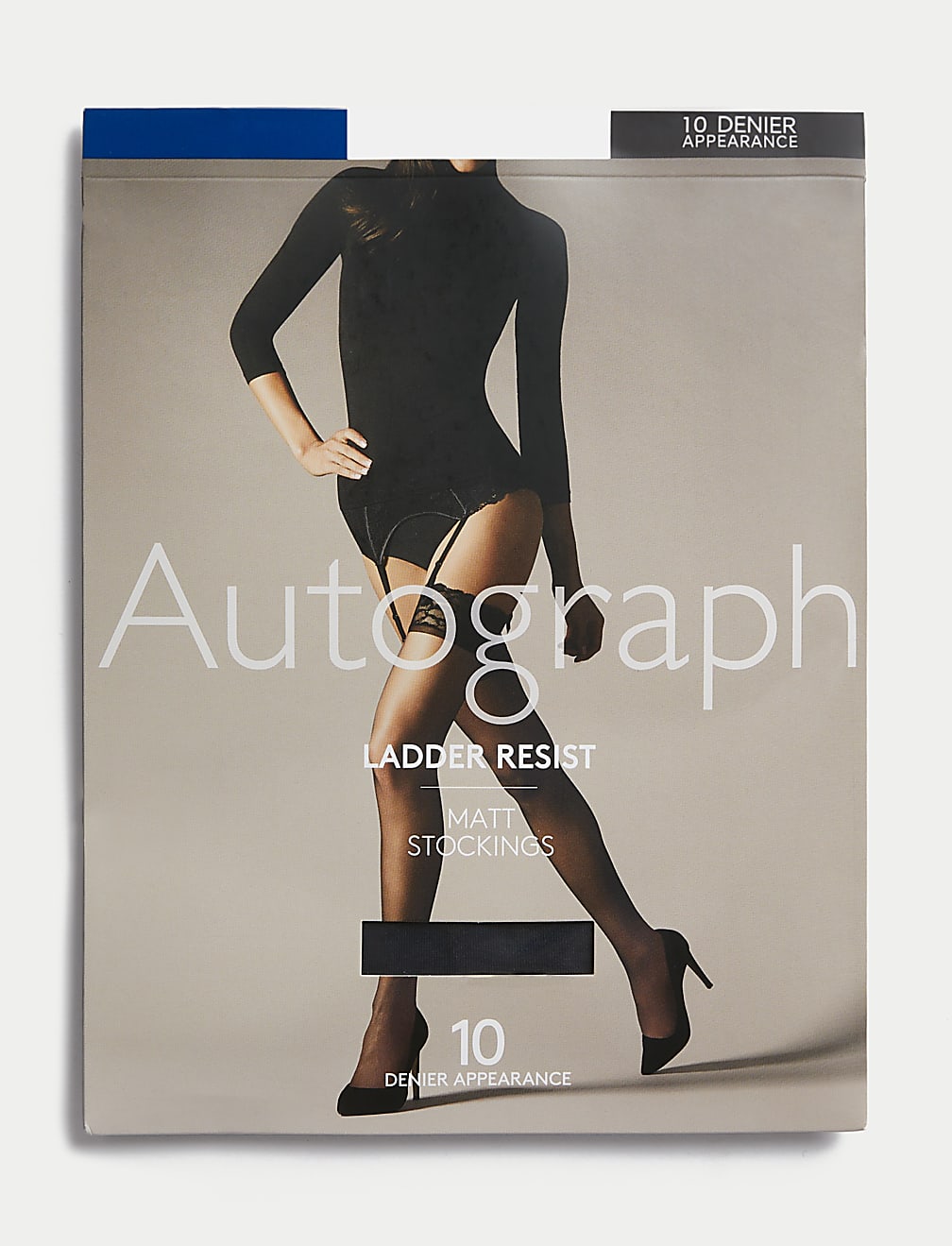 10 Denier Ladder Resist Matt Stockings