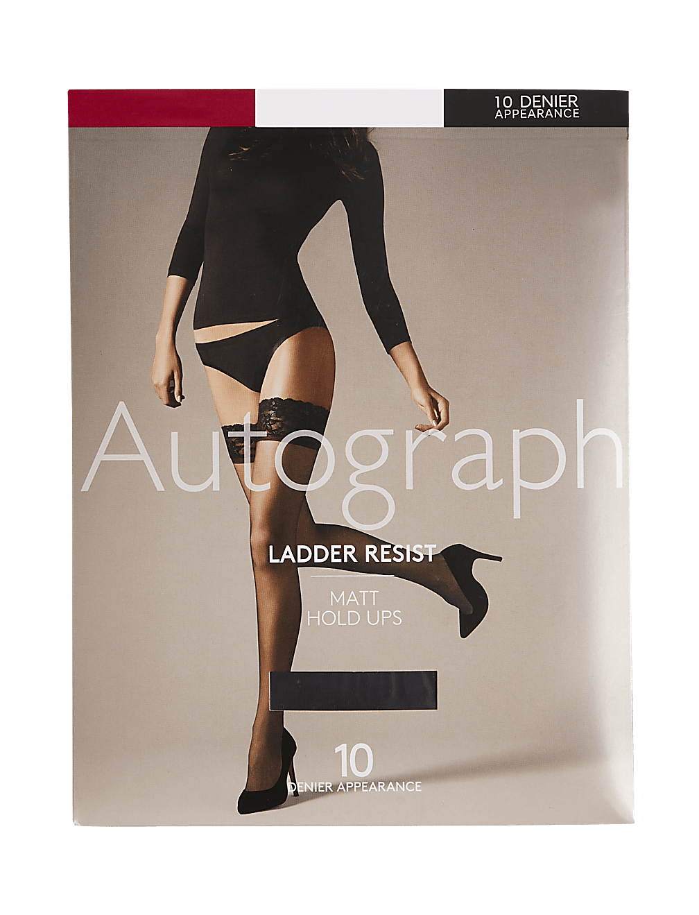 10 Denier Ladder Resist Matt Hold-ups
