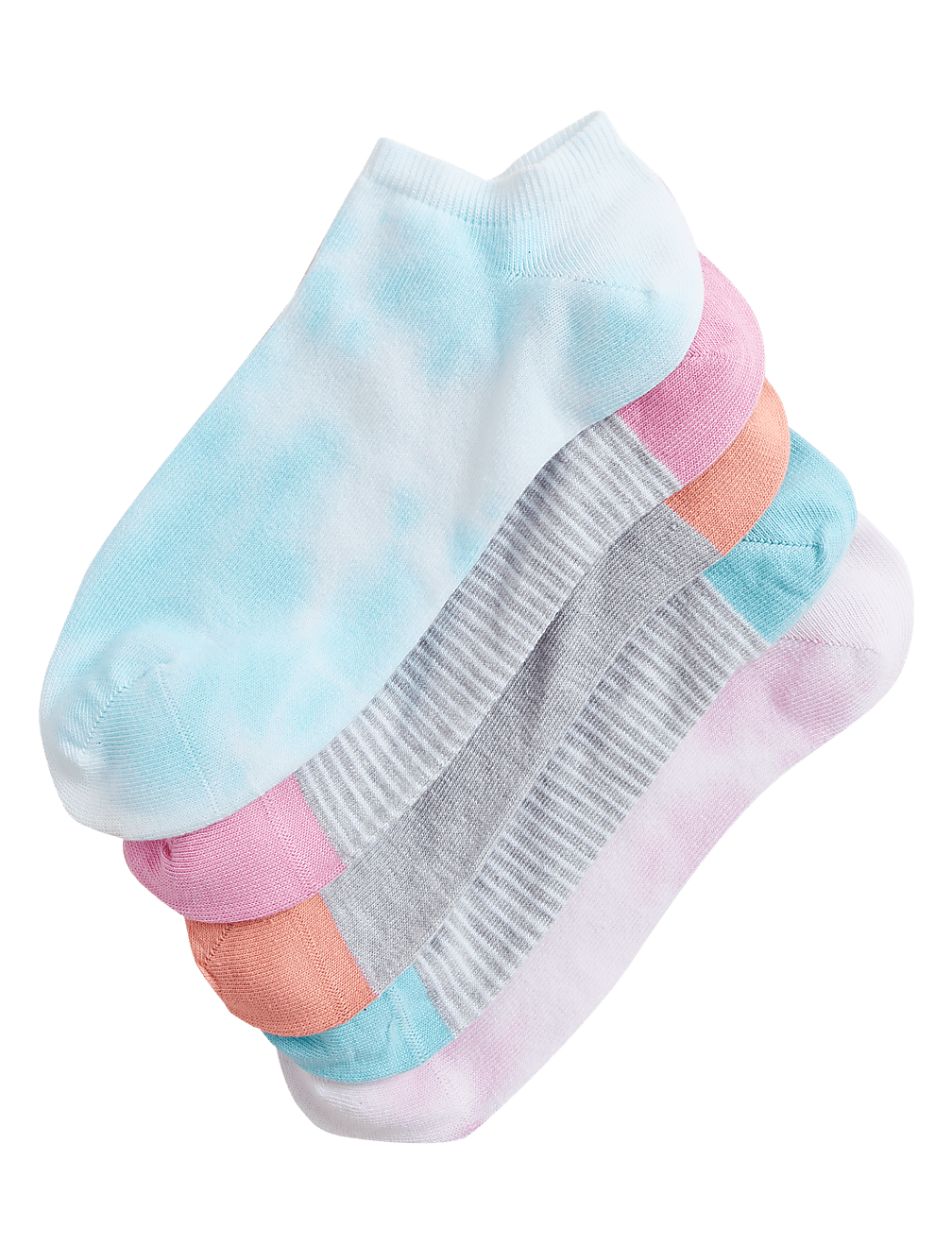 5pk Cotton Rich Seamless Toes Trainer Liners™