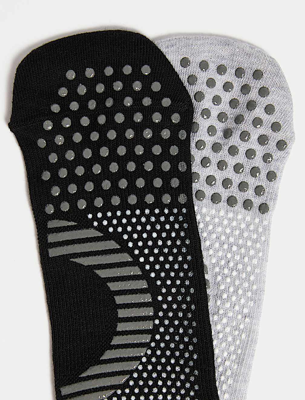 2pk Cotton Blend Yoga Socks