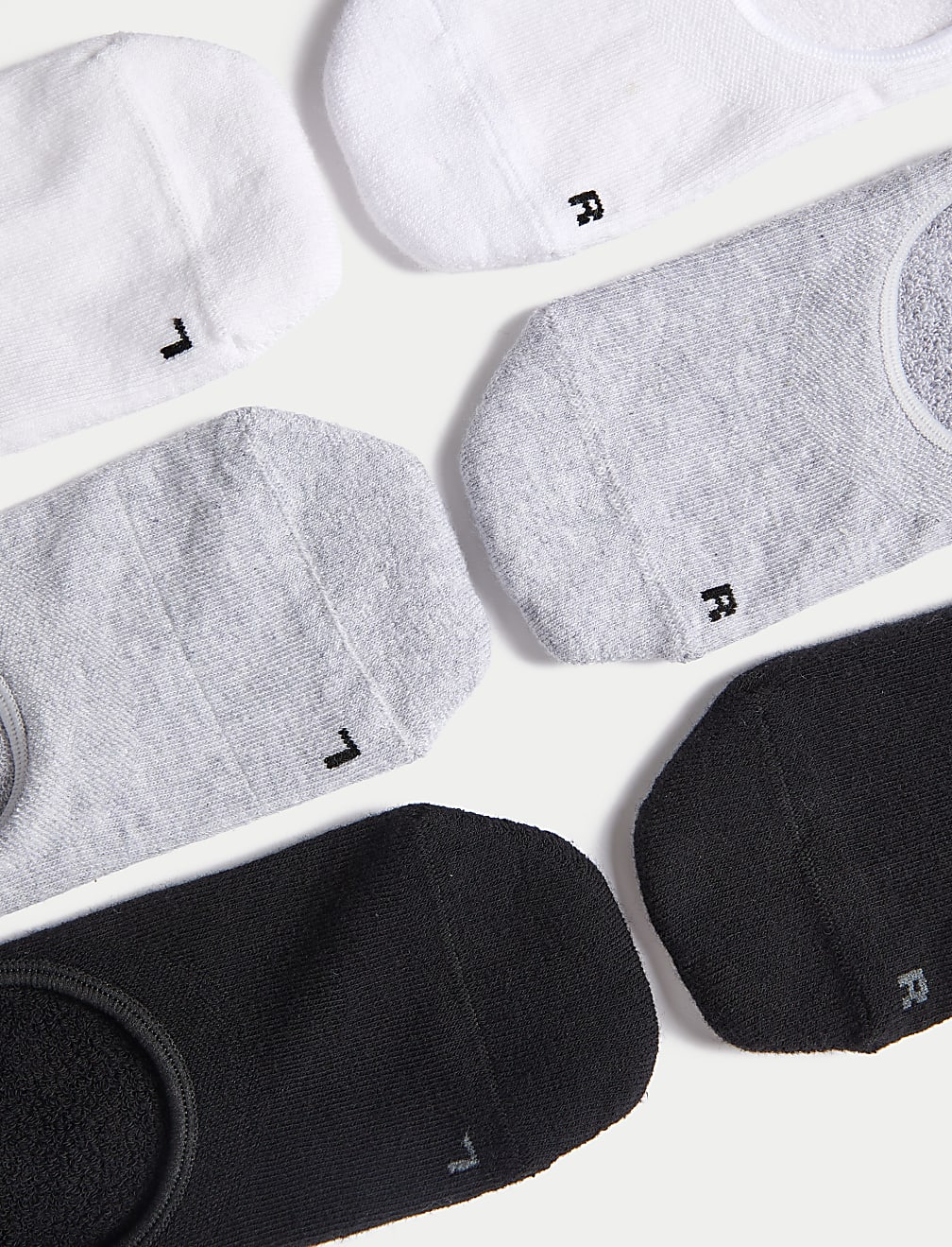 3pk Cotton Rich Footsies