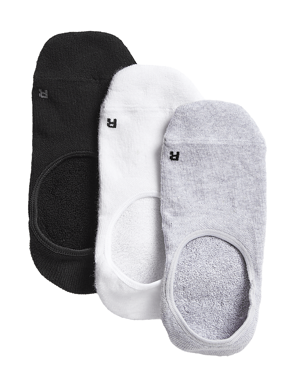 3pk Cotton Rich Footsies