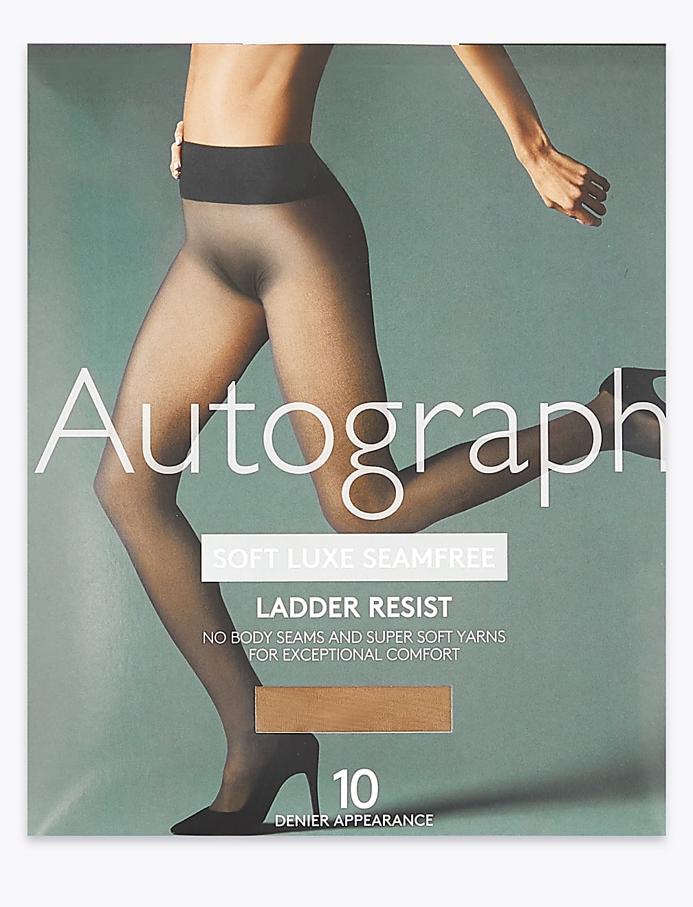 10 Denier Soft Luxe Seamless Tights
