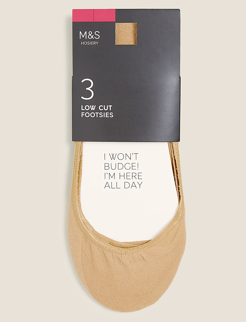 3pk Low Cut Footsies
