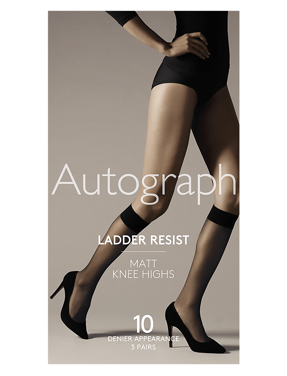 3pk Ladder Resist Matt Knee High
