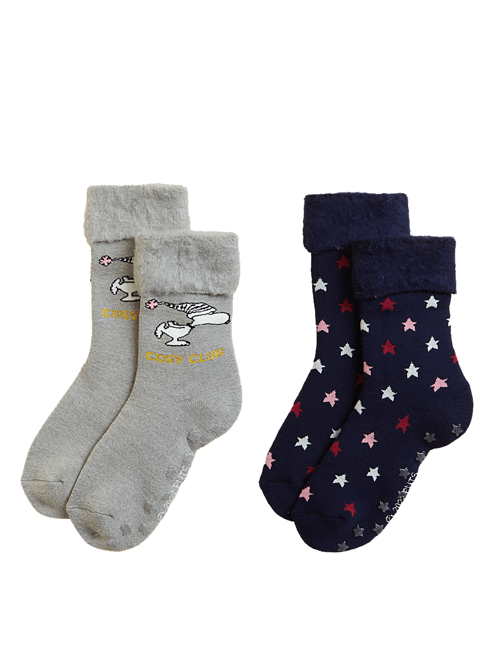 2pk Snoopy™ Slipper Socks