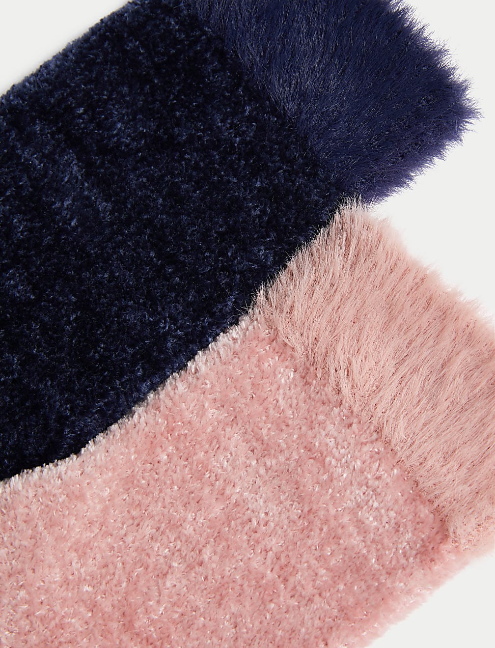 2pk Recycled Thermal Velvet Cosy Socks