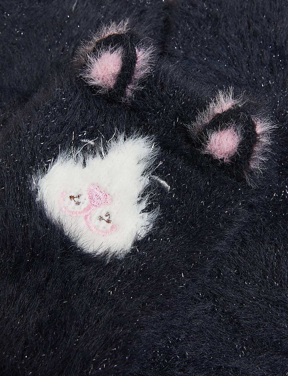Sparkle Cat Bed Socks