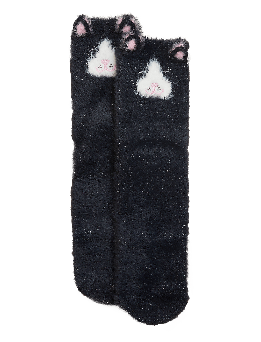 Sparkle Cat Bed Socks