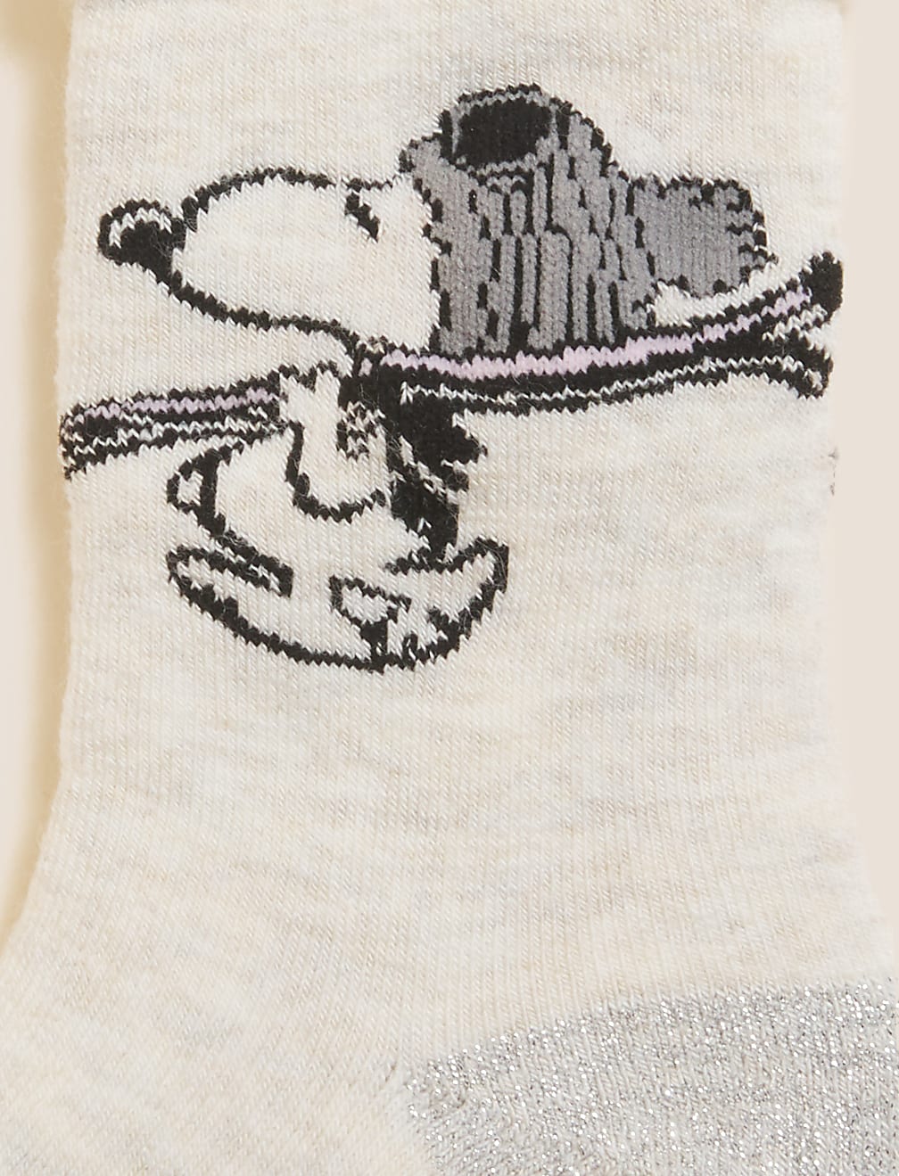 2pk Snoopy™ Cosy Ankle High Socks