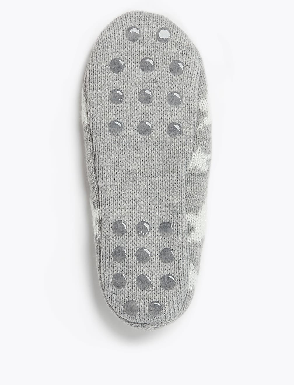 Fleece Lined Star Print Slipper Socks