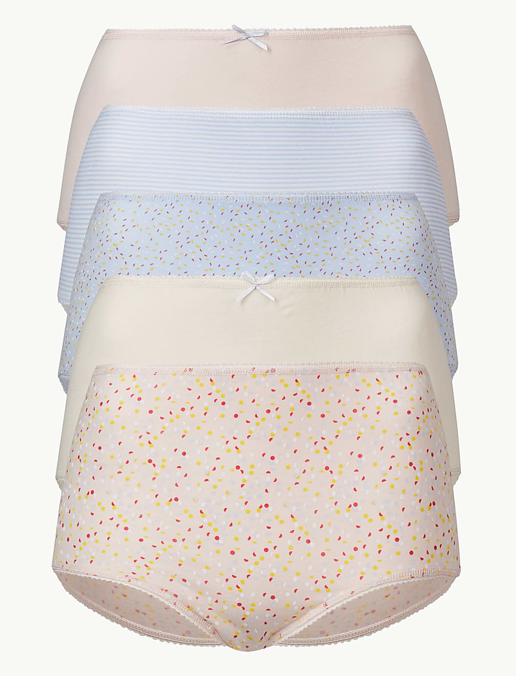 5 Pack Cotton Rich Full Briefs