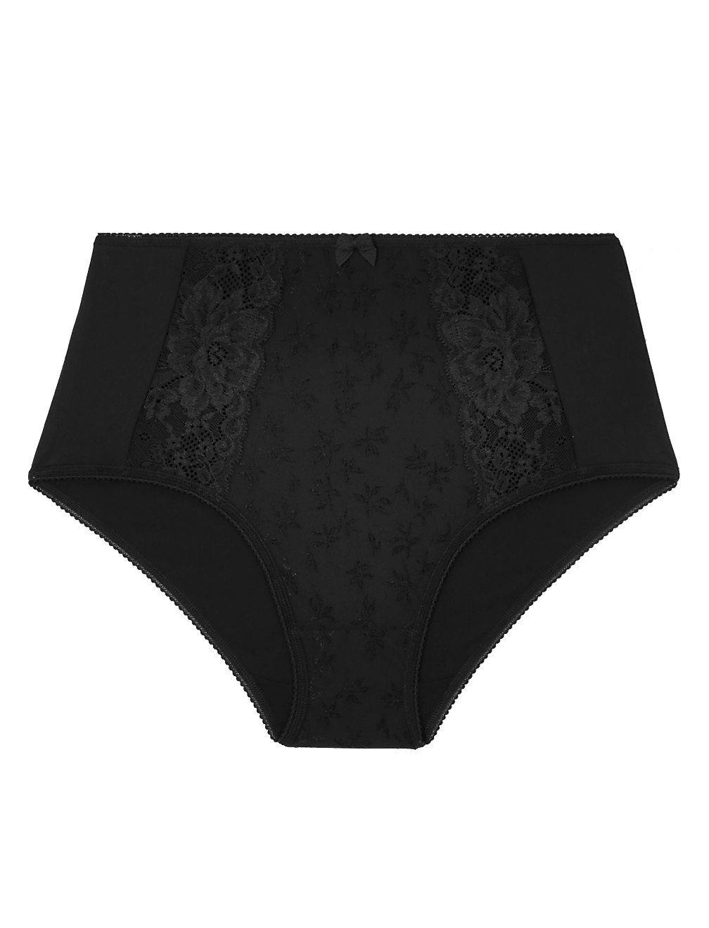 Jacquard & Lace Full Briefs