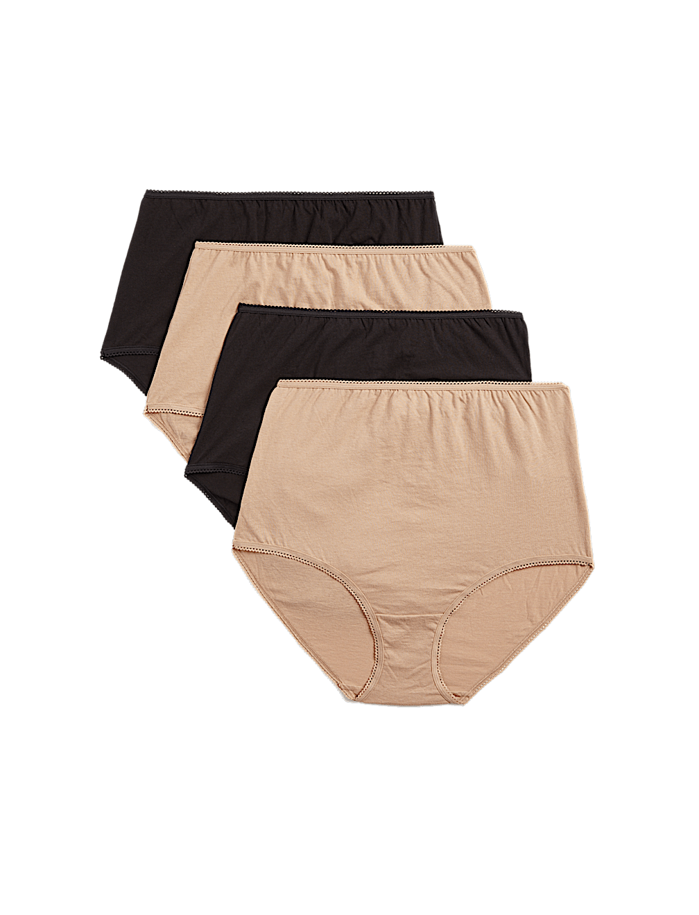 4pk Pure Cotton Full Briefs