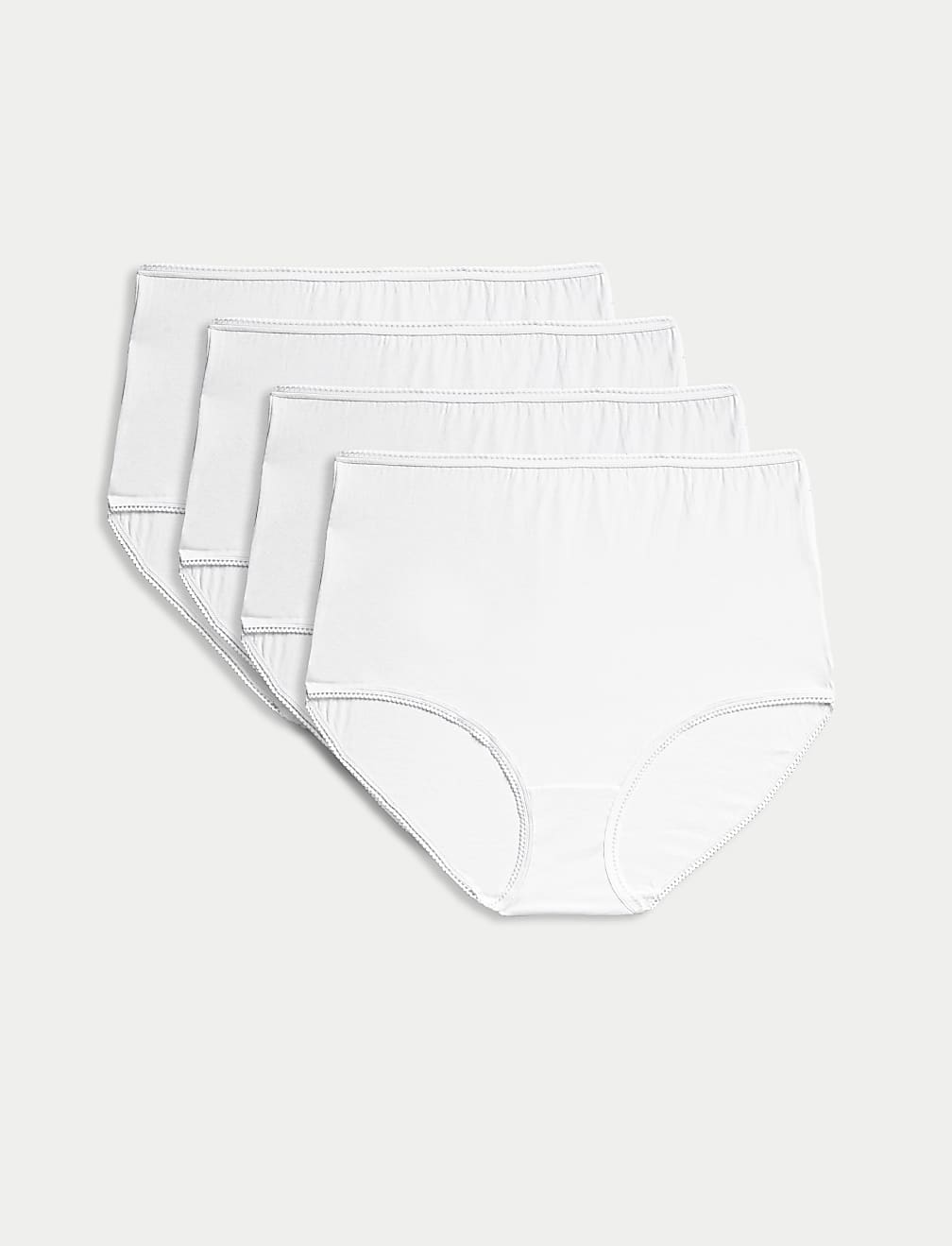 4pk Pure Cotton Full Briefs