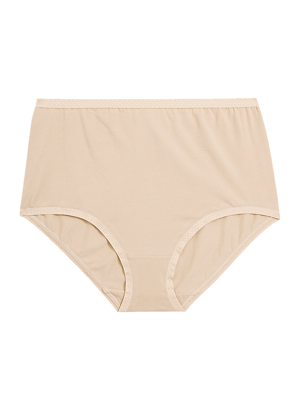 Cotton Rich Jacquard Spot Full Briefs