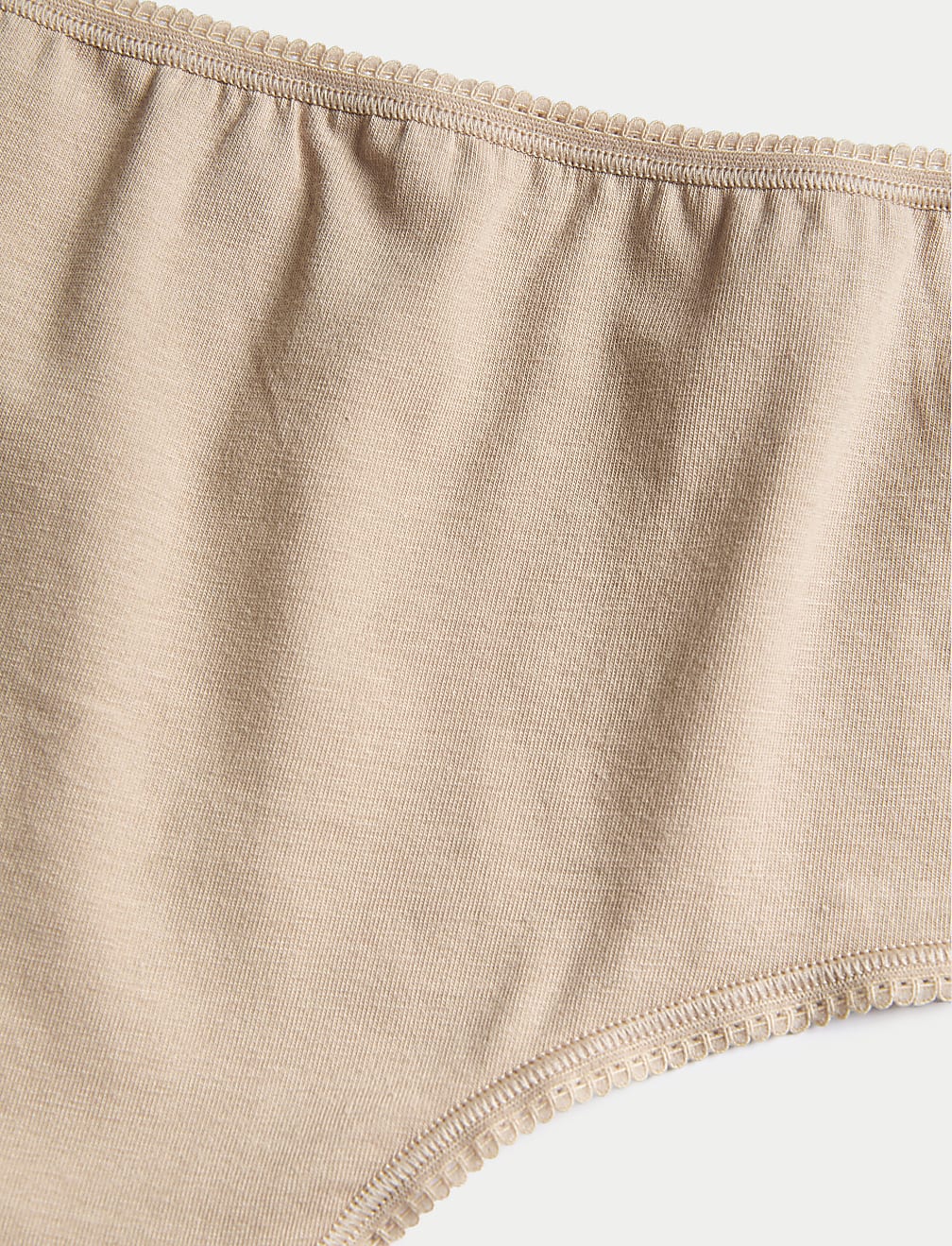 5 Pack Cotton Mix Plain Skinny Fit Knicker