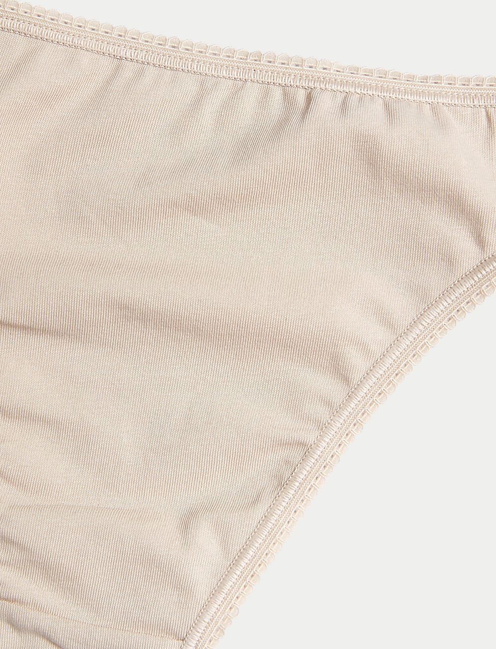 5 Pack Cotton Mix Plain Skinny Fit Knicker