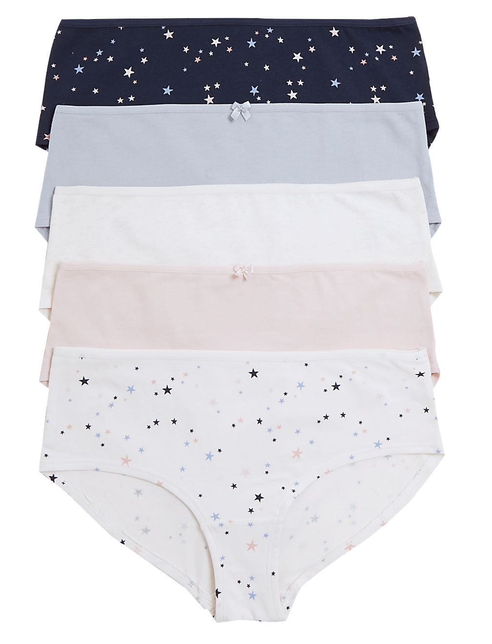 5 Pack Cotton Mix Skinny Fit Knicker