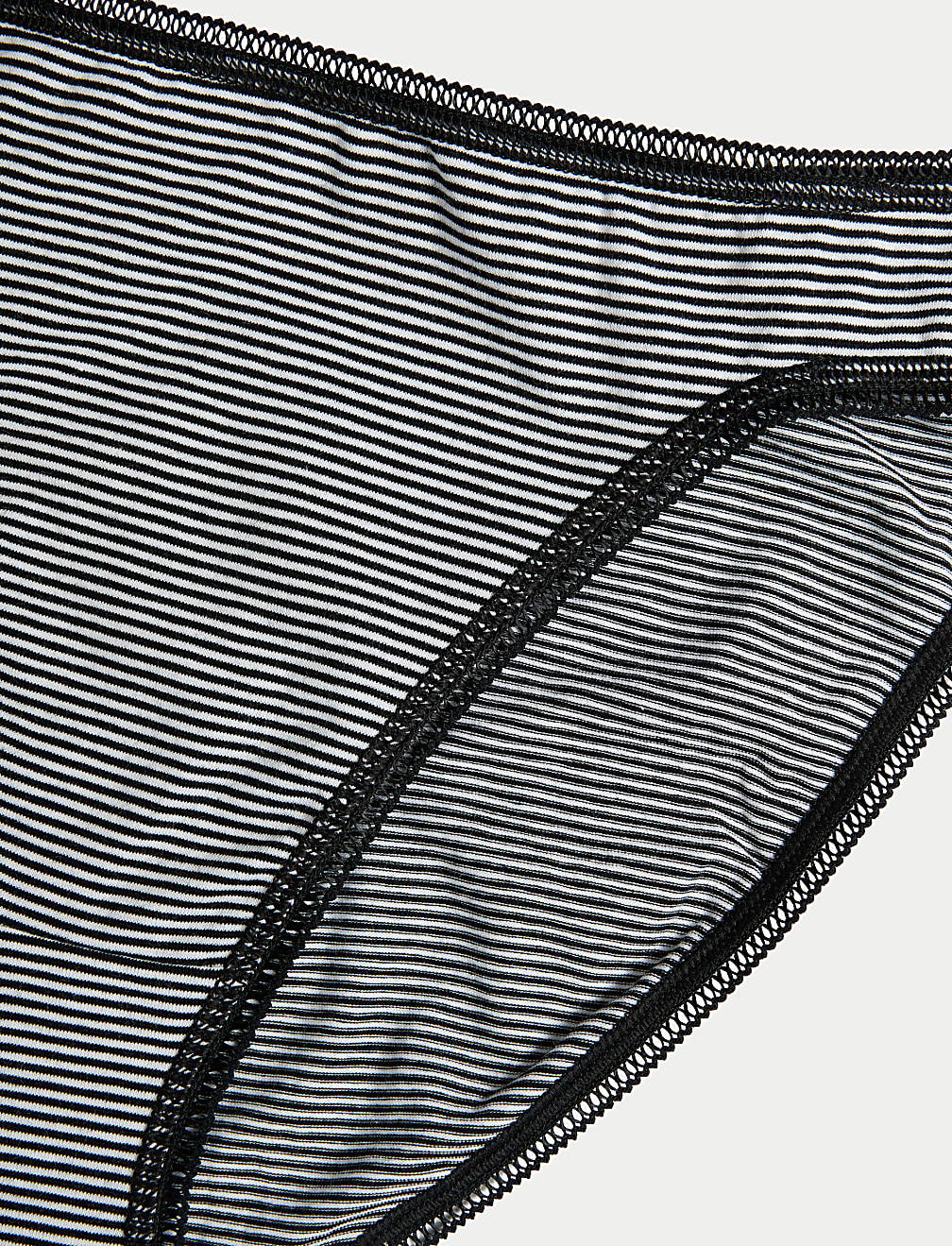 Low Rise Striped Shorts