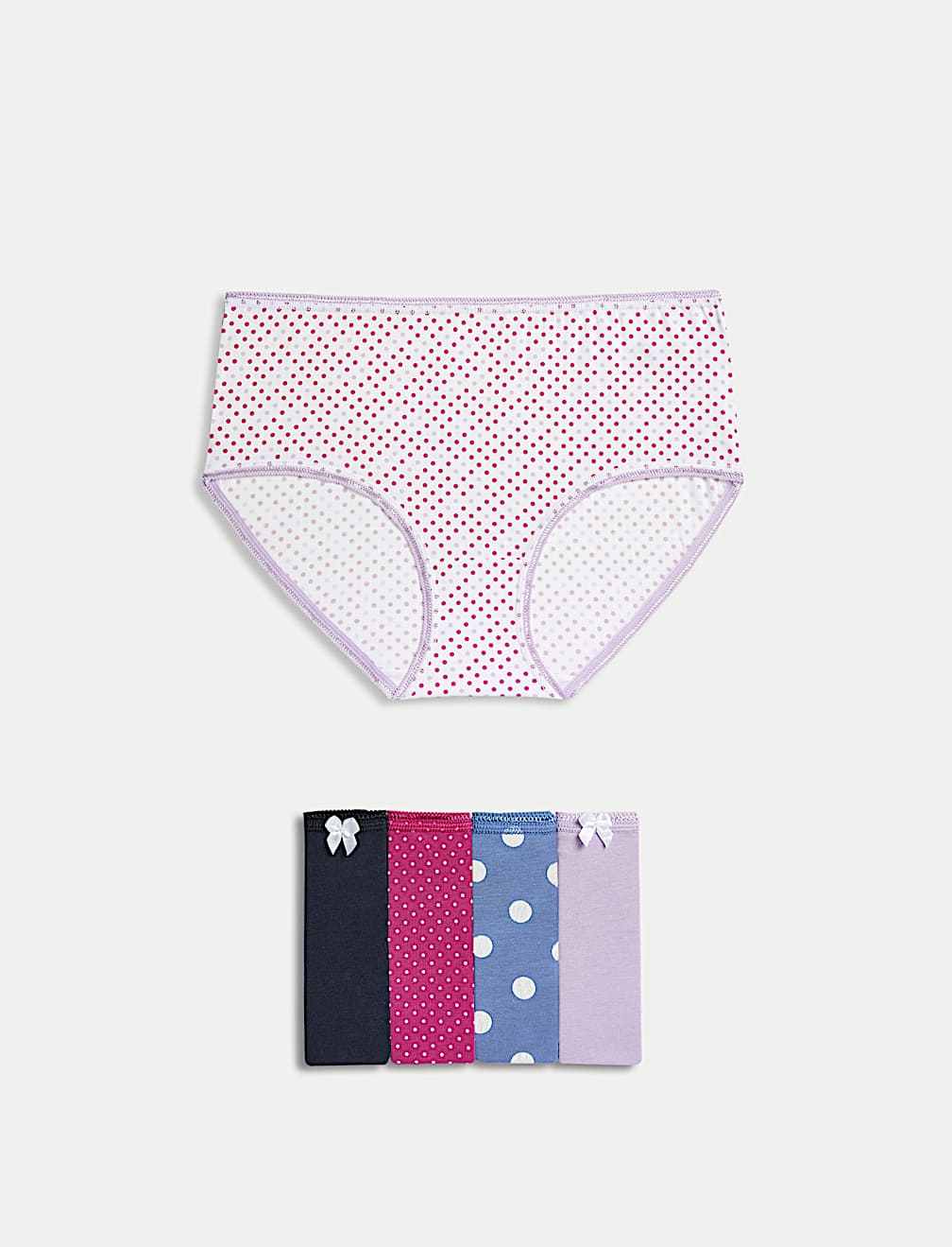 Pack 5 Cotton Mix Knickers