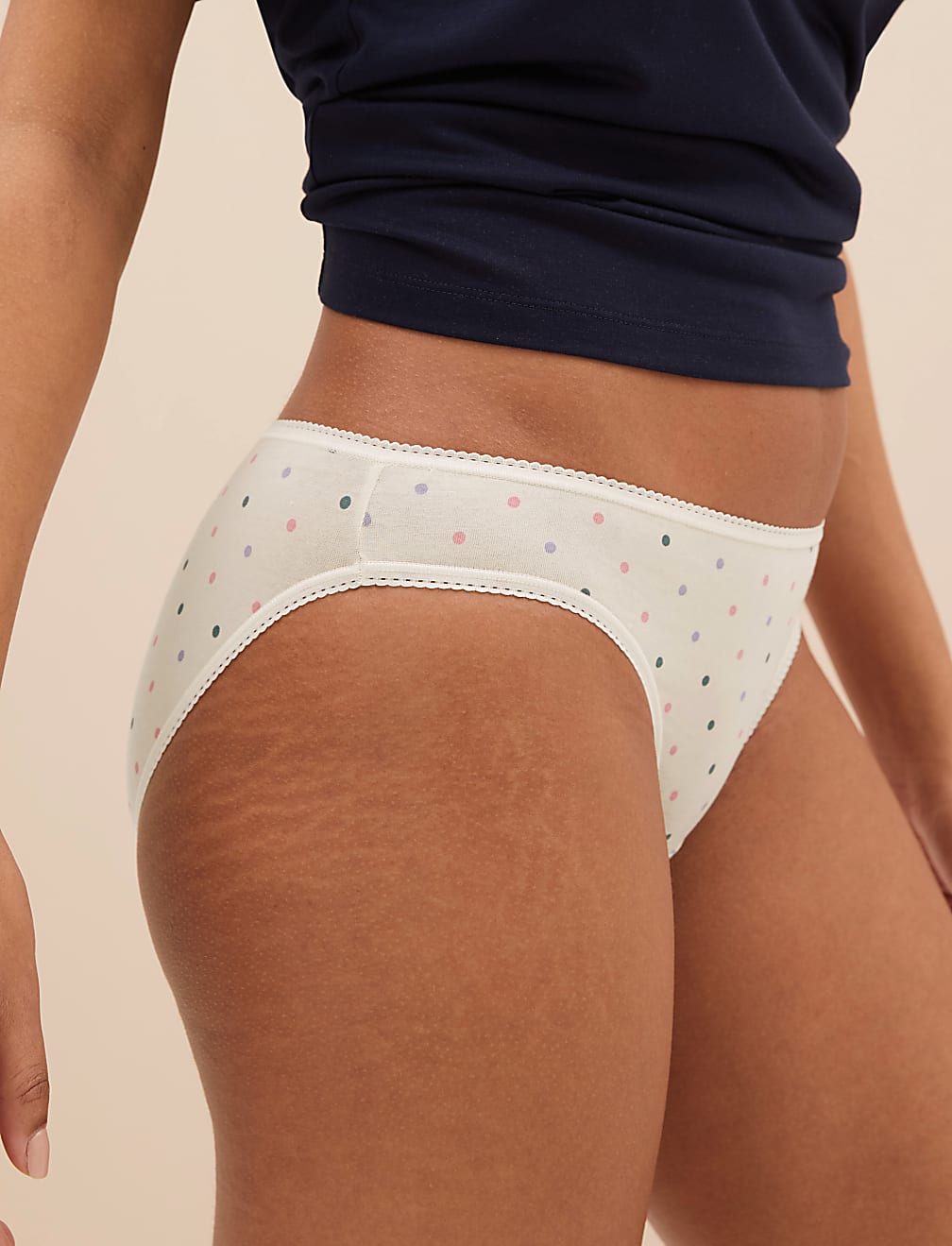 Pack 5 Cotton Mix Knickers