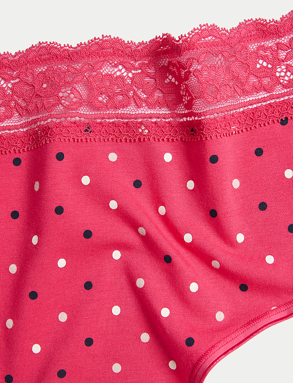 Mid Rise Polka Dots Full Briefs