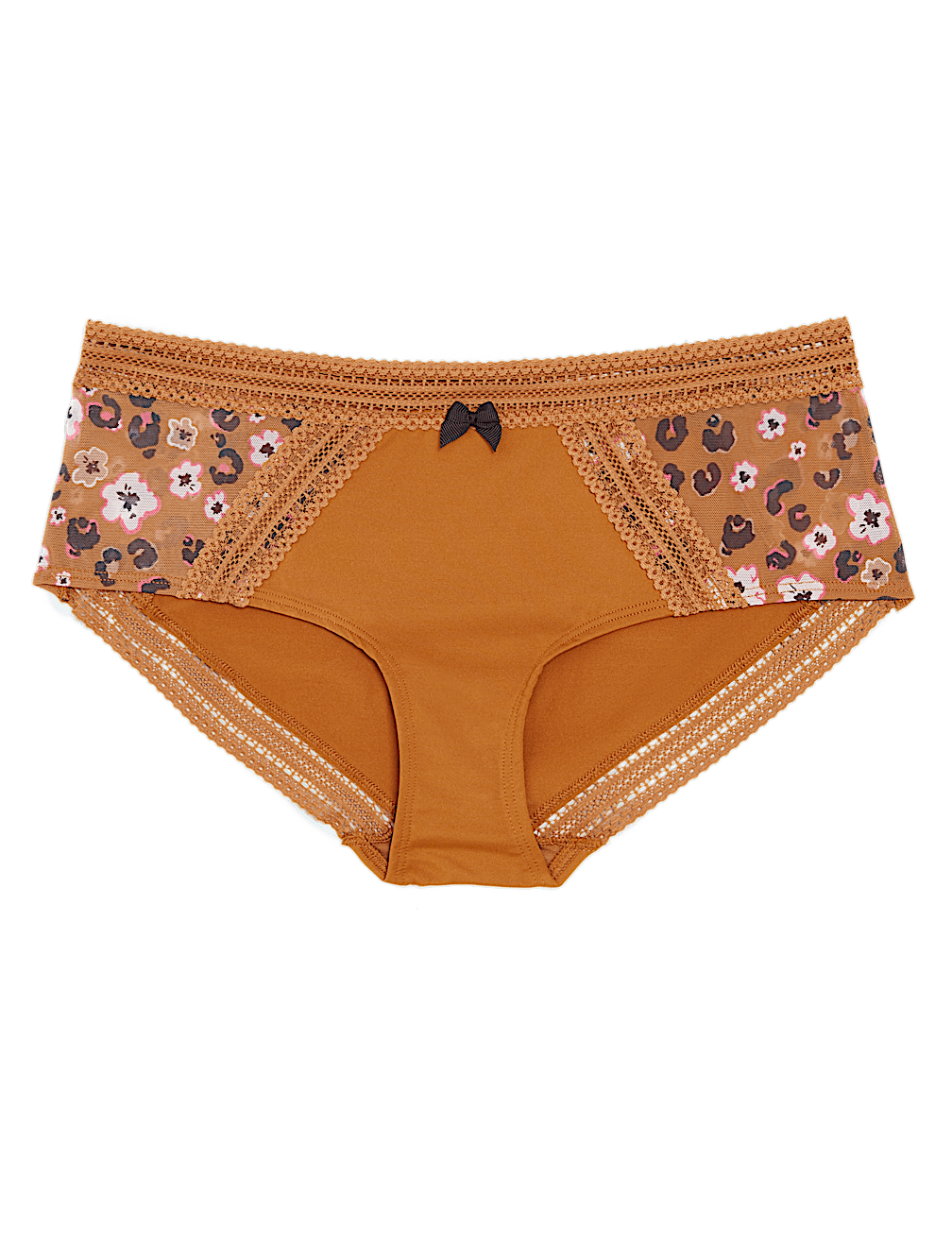 Microfibre & Printed Mesh Shorts