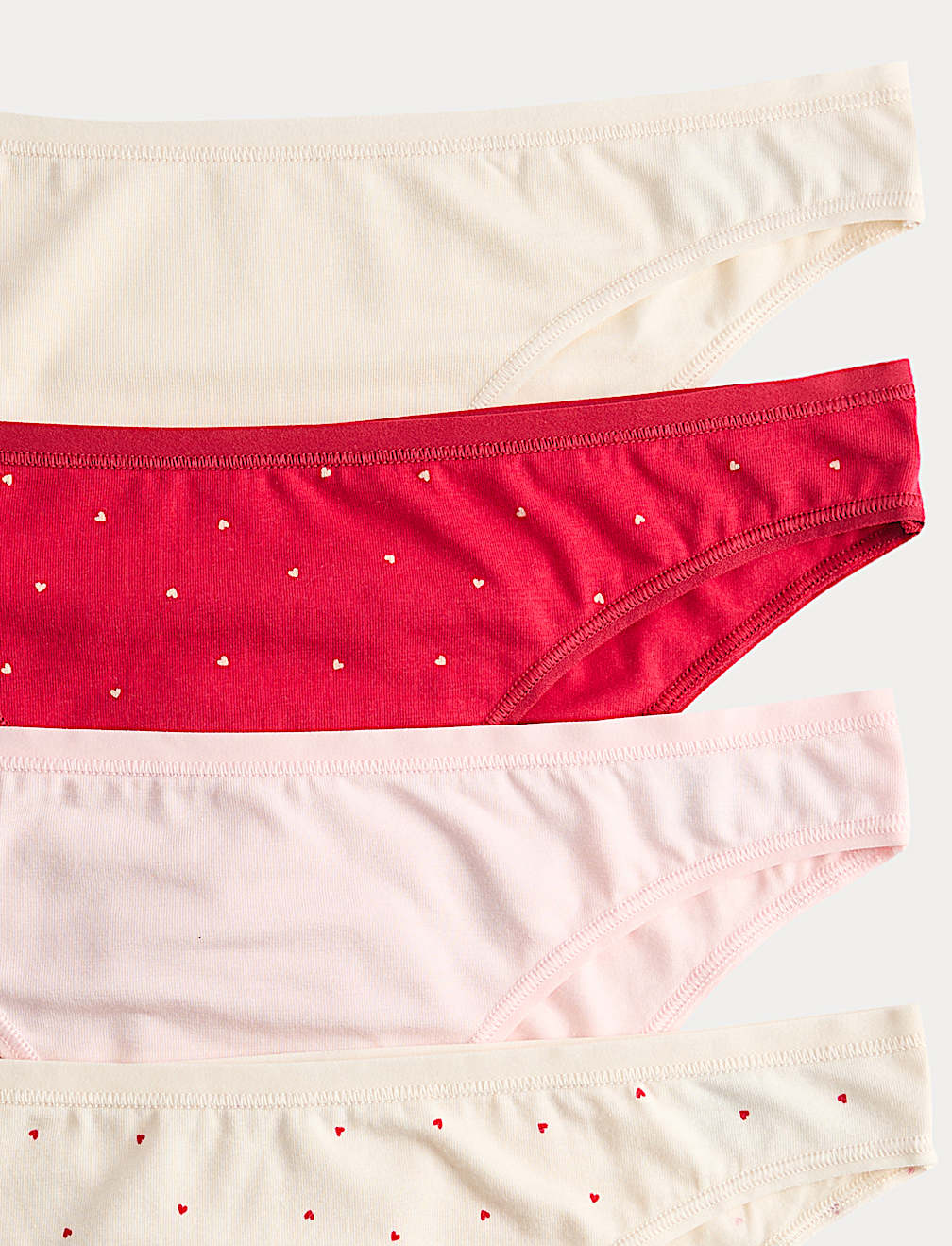 5pk Cotton Modal Brazilian Knickers