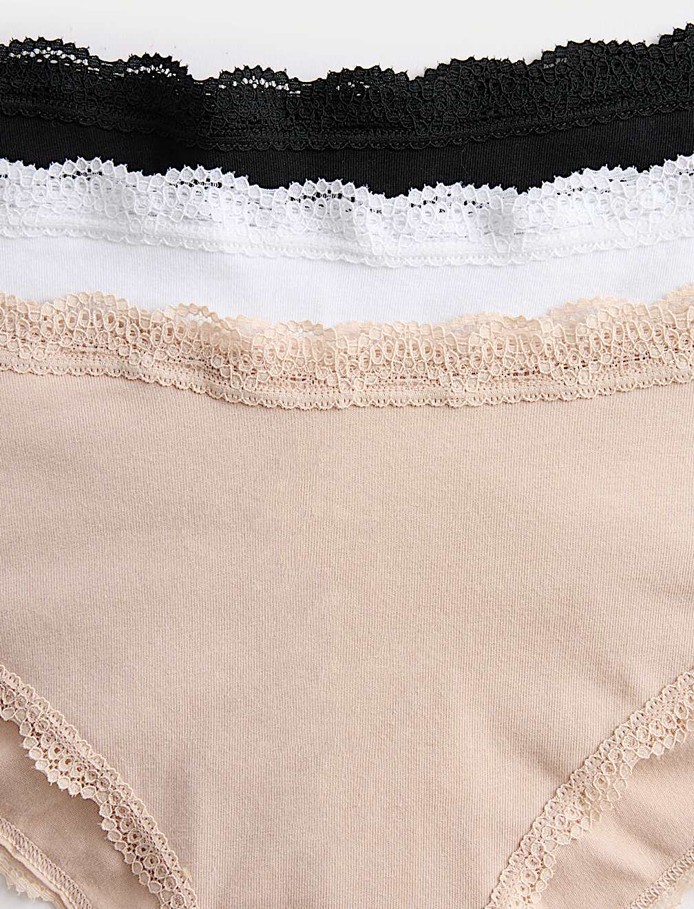 3pk Cotton Rich Hipster Knickers