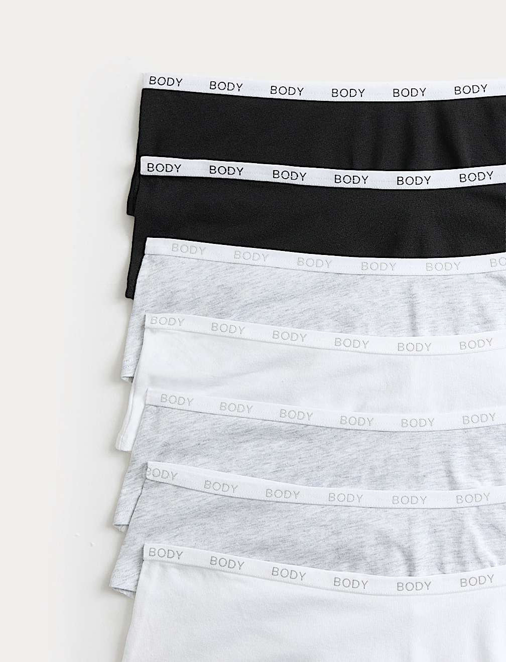 7 Pack Cotton Rich Hipster Knickers
