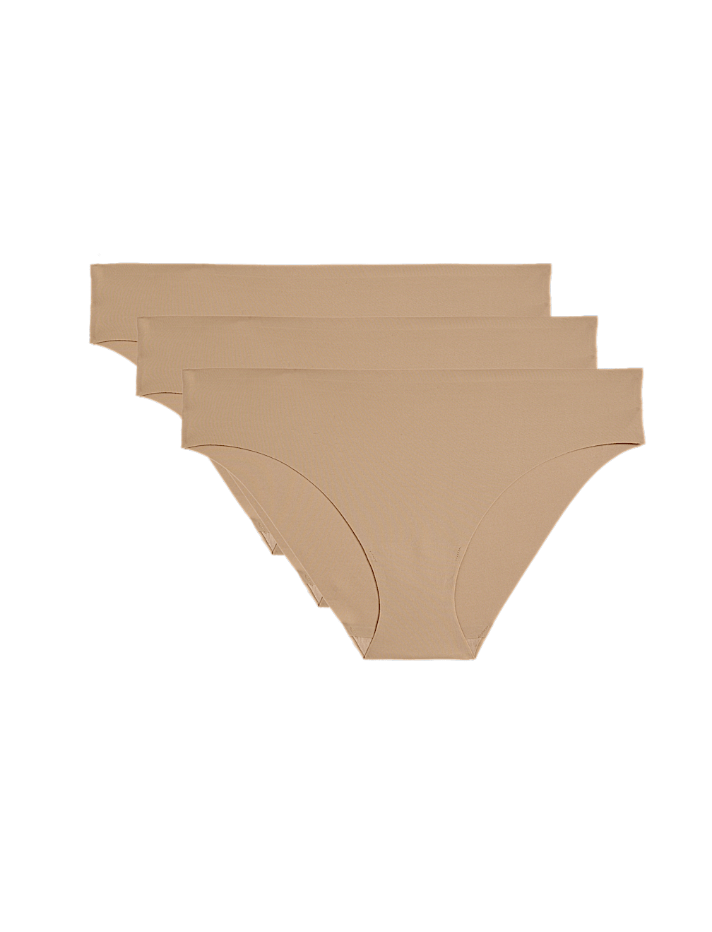 3pk Invisible No VPL Brazilian Knickers