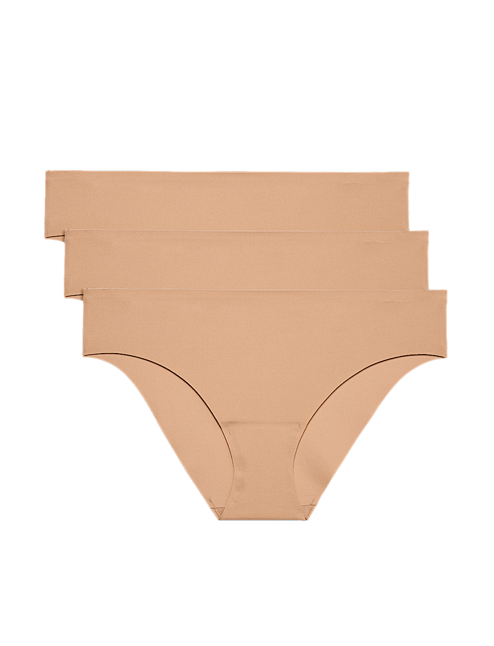 3 pack Body Invisibles&trade; No VPL Brazilian Knickers