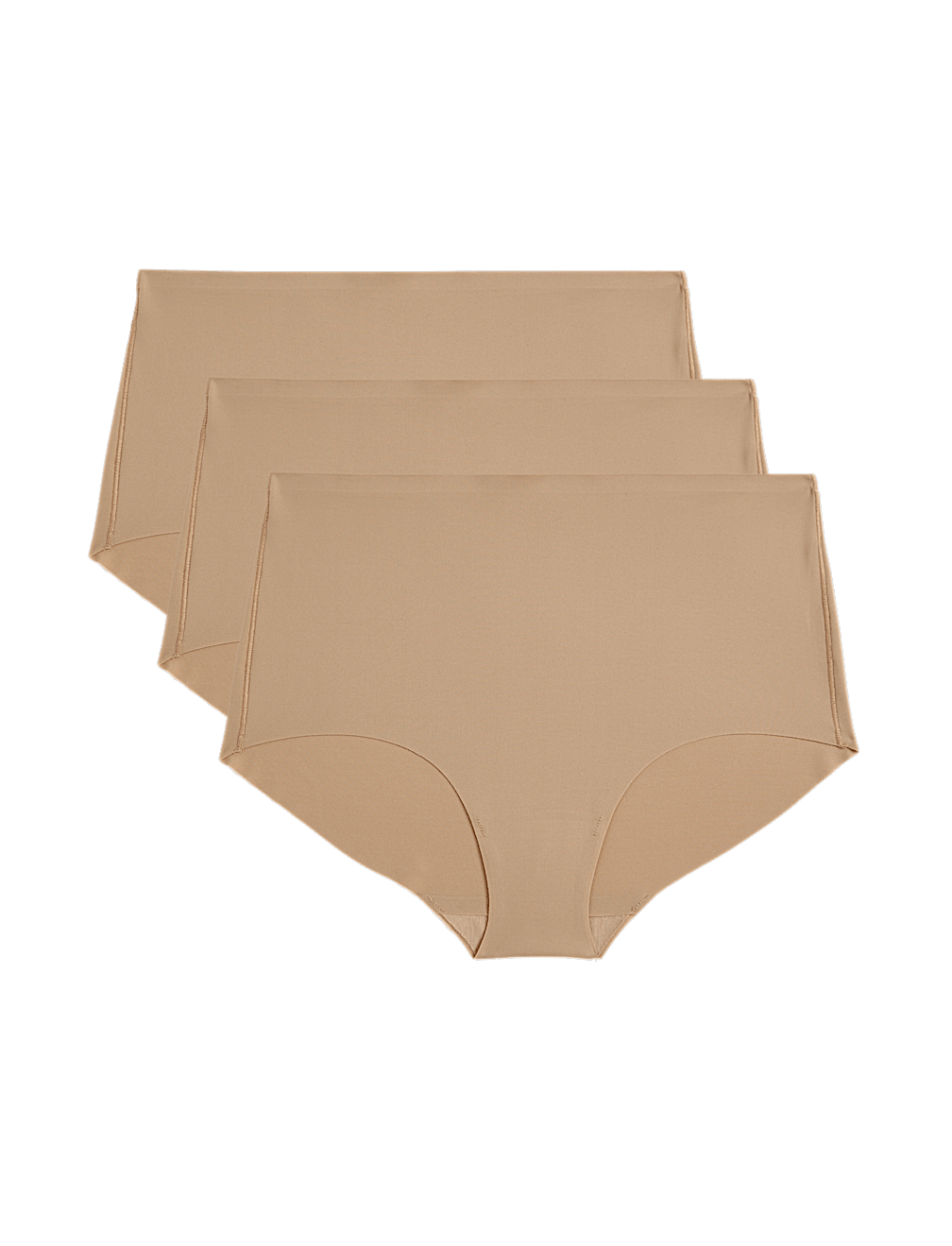 3pk No VPL High Rise Knicker Shorts