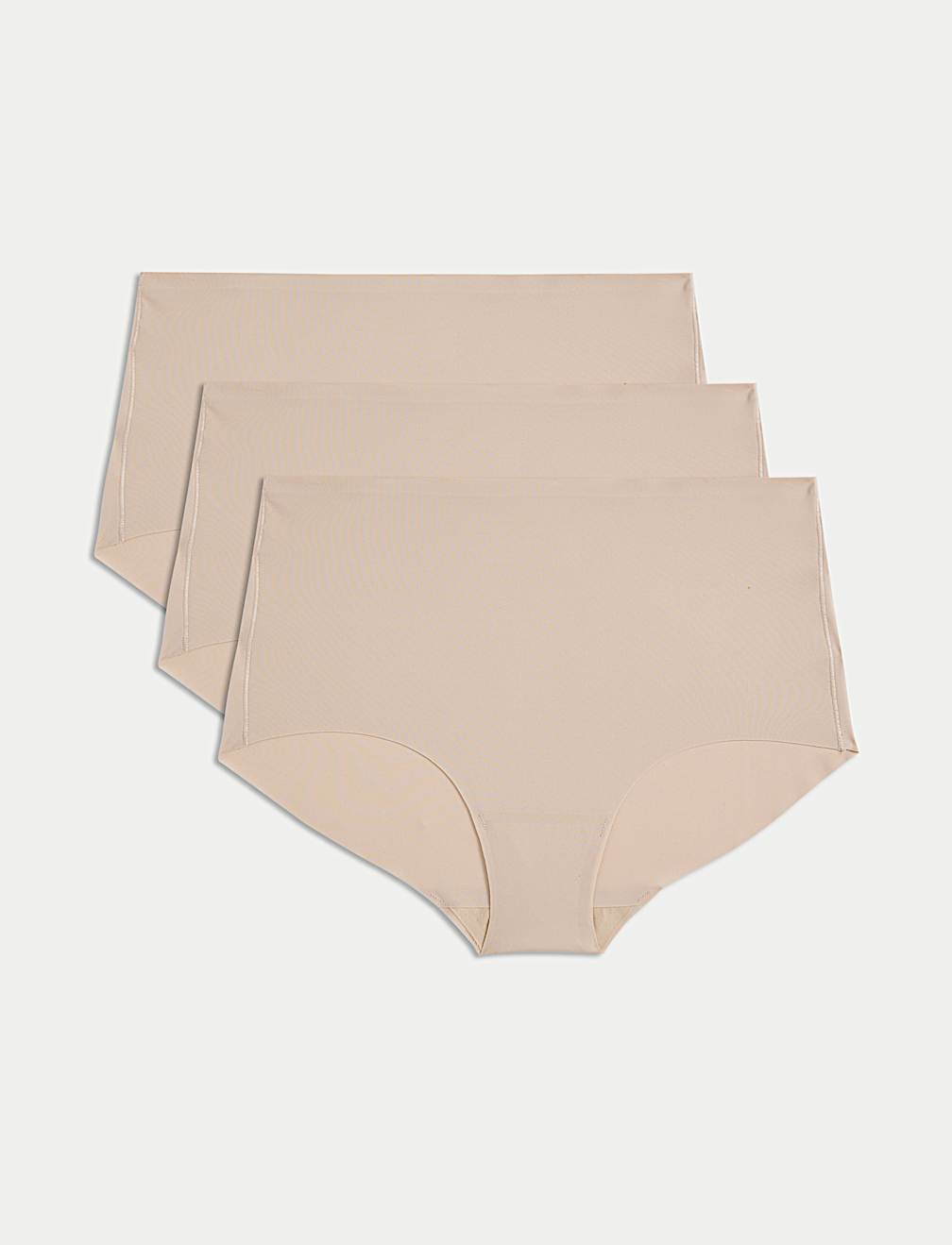 3pk No VPL High Rise Knicker Shorts