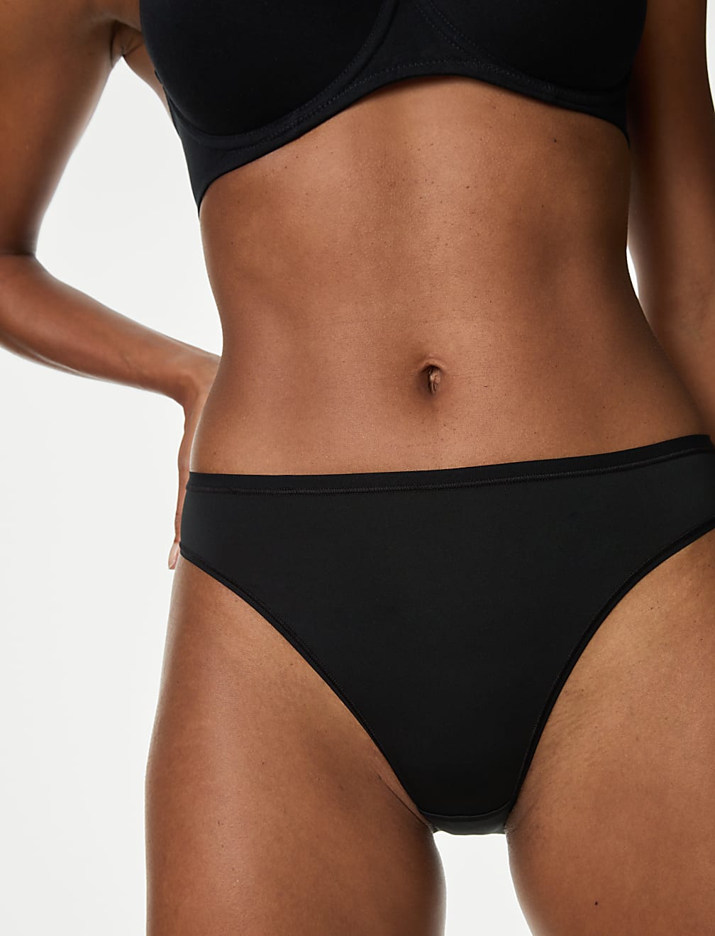 5pk No VPL High Leg Knickers