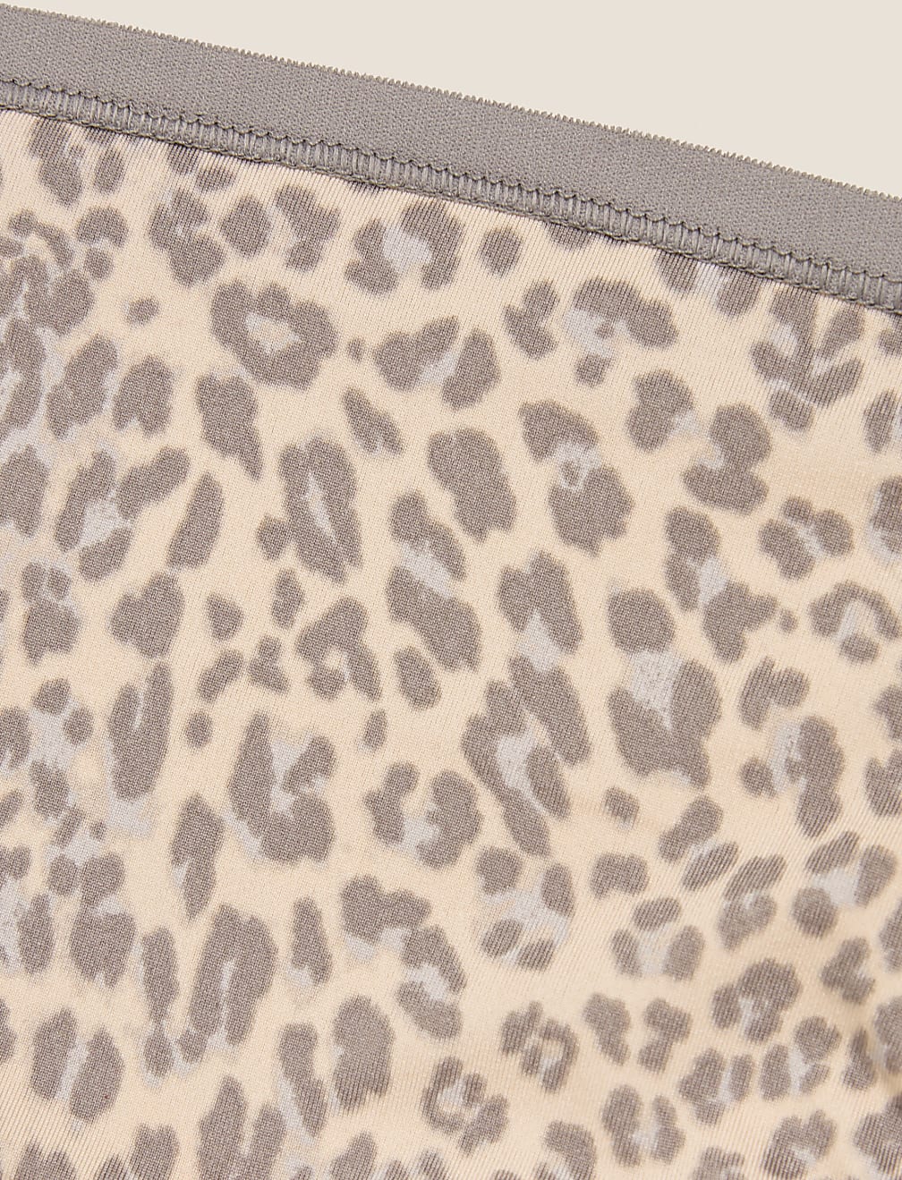 5pk No VPL Animal Print High Leg Knickers