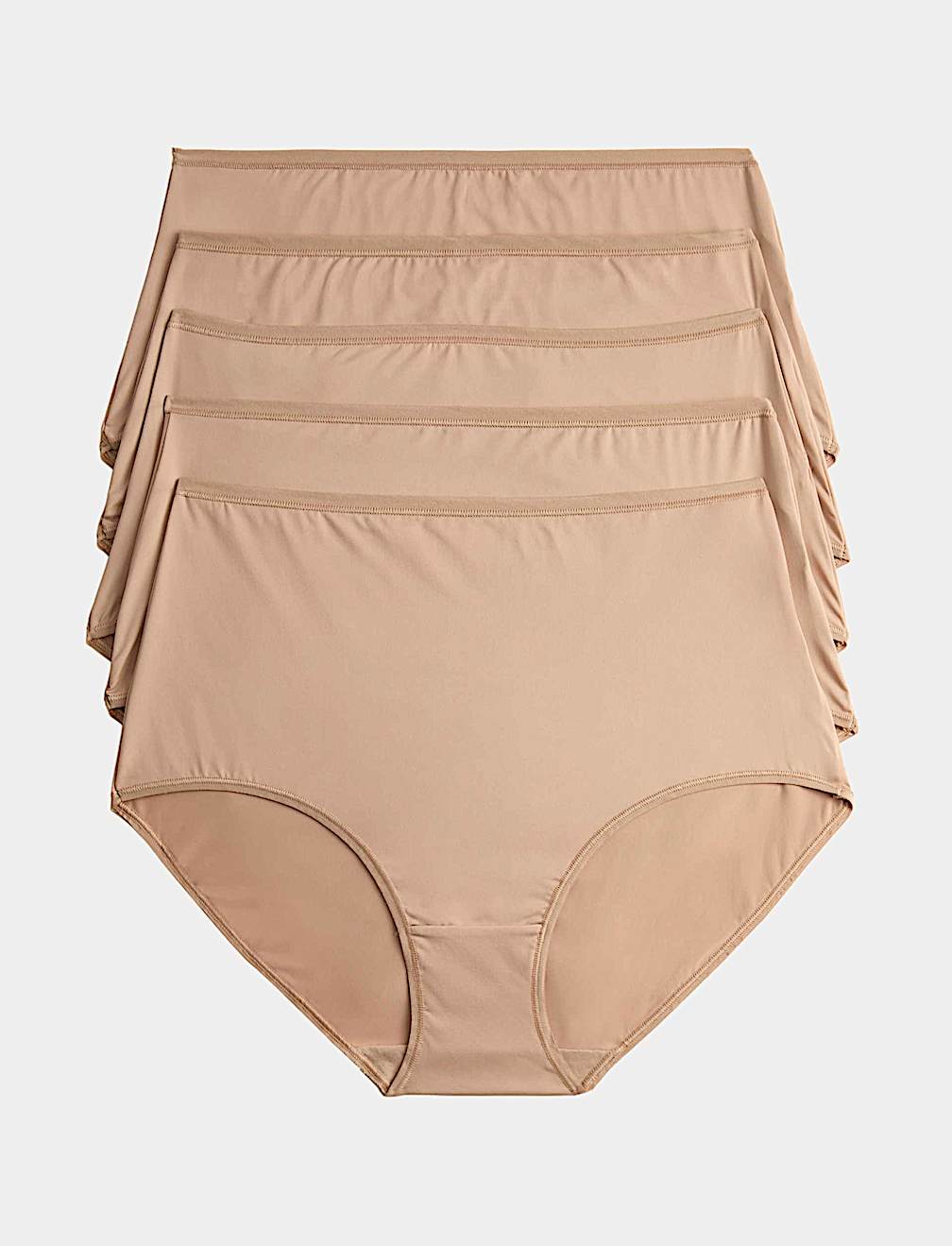 5pk No VPL Microfibre Full Briefs