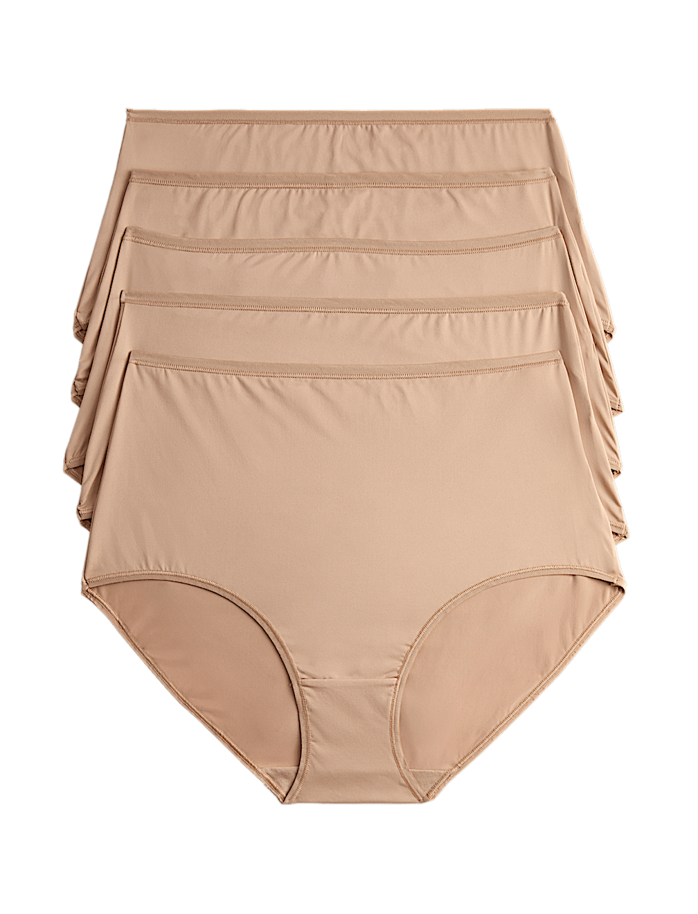 5pk No VPL Microfibre Full Briefs