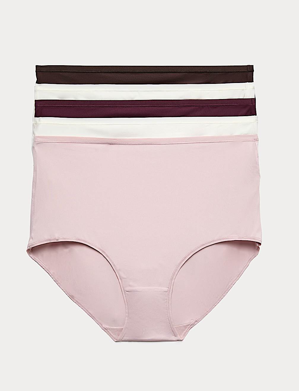 5pk No VPL Microfibre Full Briefs