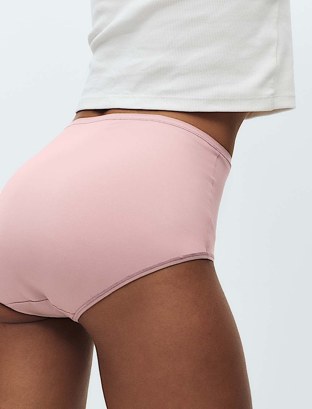 5pk No VPL Microfibre Full Briefs