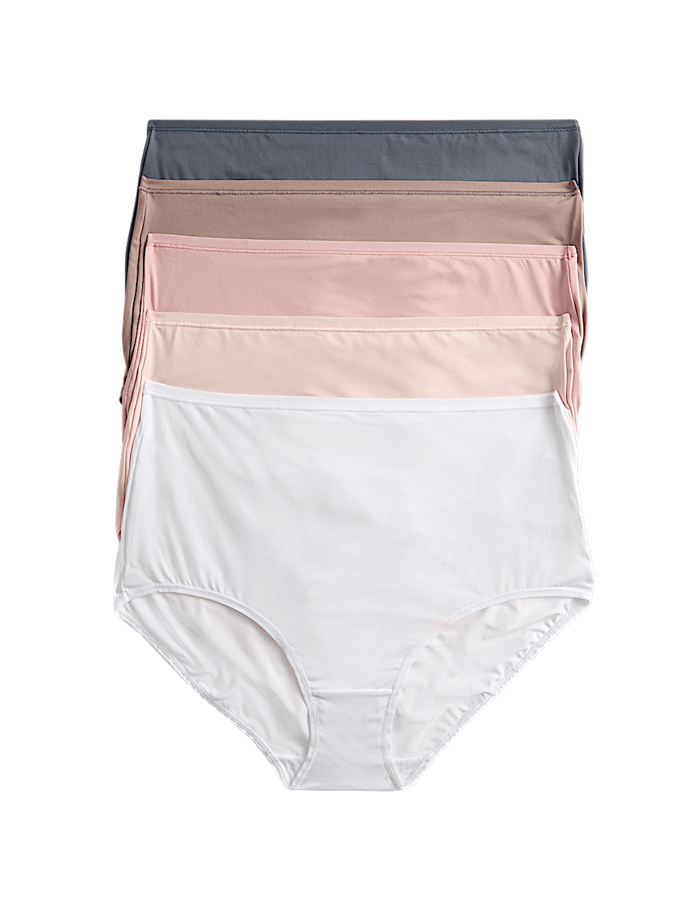 5pk No VPL Microfibre Full Briefs