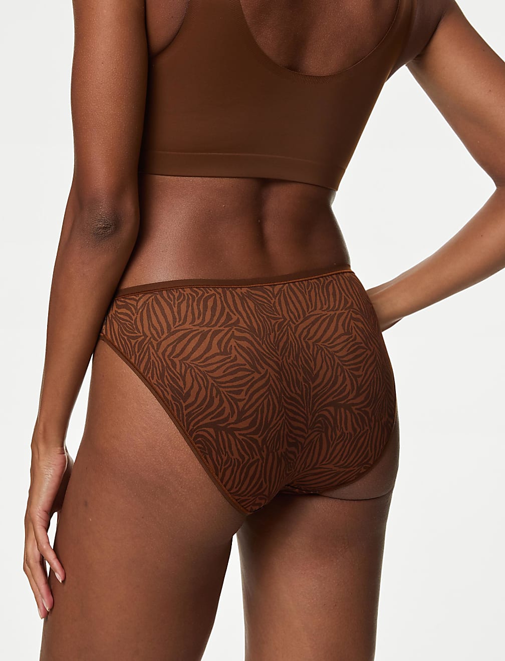 5pk No VPL High Leg Knickers